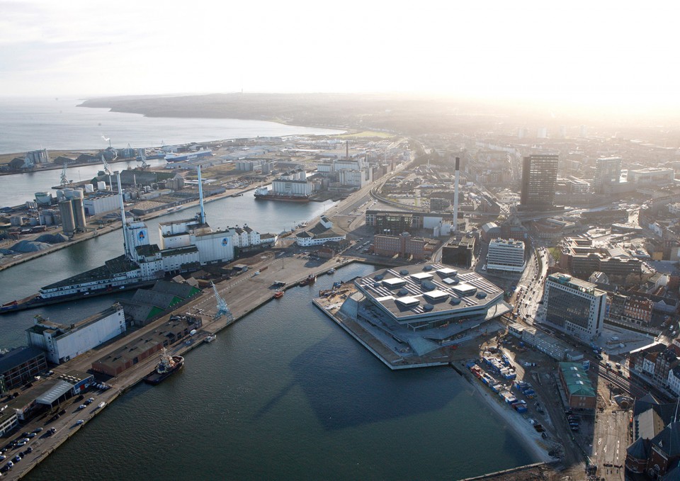 Schmidt Hammer Lassen Architects_Dokk1_Aerial
