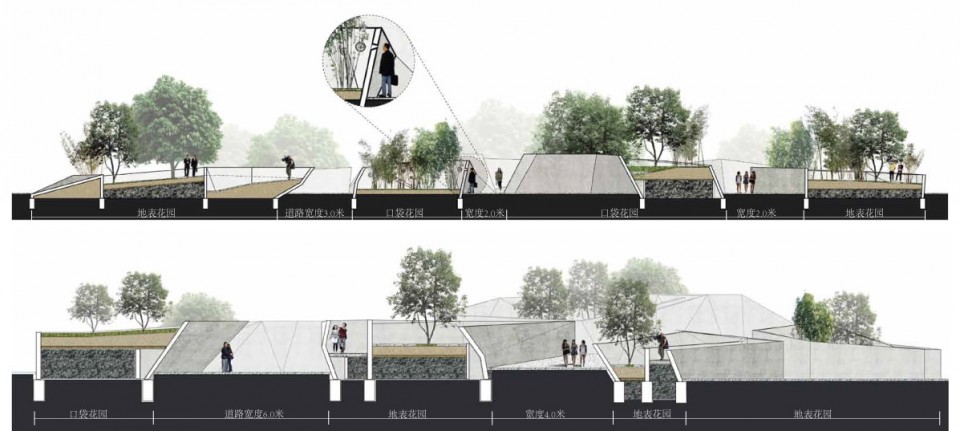 016 Sunken garden by Plasma Studio PS_CAD_SECT_02
