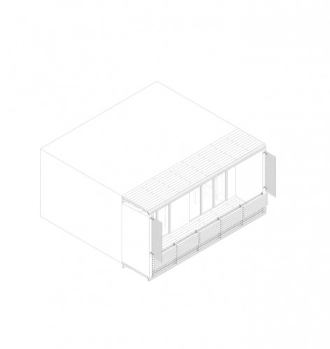 版权in:Flux architecture 汇一建筑 : 阳台构造图 balcony construction diagram