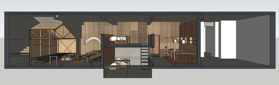 BanShan Cafe Beijing by Robot3 110 剖面B