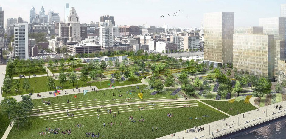 013-Penn’s Landing Redevelopment Feasibility Study by Hargreaves Associates