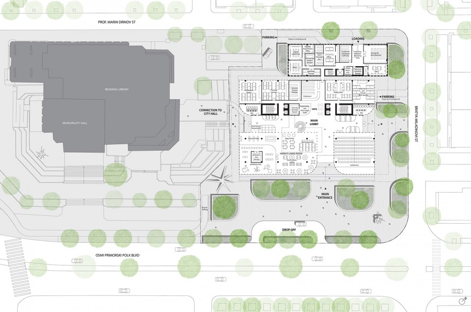 5-spatial practice varna library groundfloor plan - low res
