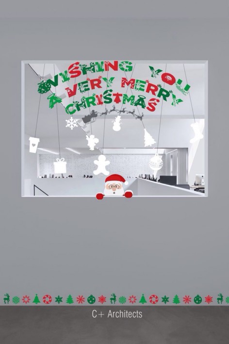 C+Architects Holidays cards 2015