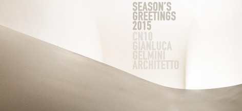 CN10 gianluca gelmini architetto Holidays cards 2015