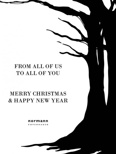 Normann Copenhagen Holidays cards 2015