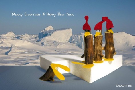 oooms Holidays cards 2015
