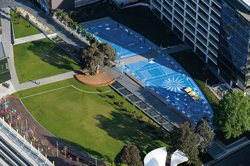 001-Monash University Caulfield Campus Green by TCL