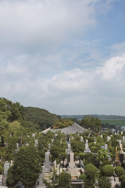 001-Sayama Lakeside Cemetery Community Hall by Hiroshi Nakamura & NAP