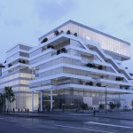 巴黎奥斯特里兹开发区商场及办公楼设计，法国 / CAAU