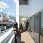 Kitasenzoku Apartment by Tomoyuki Kurokawa Architects