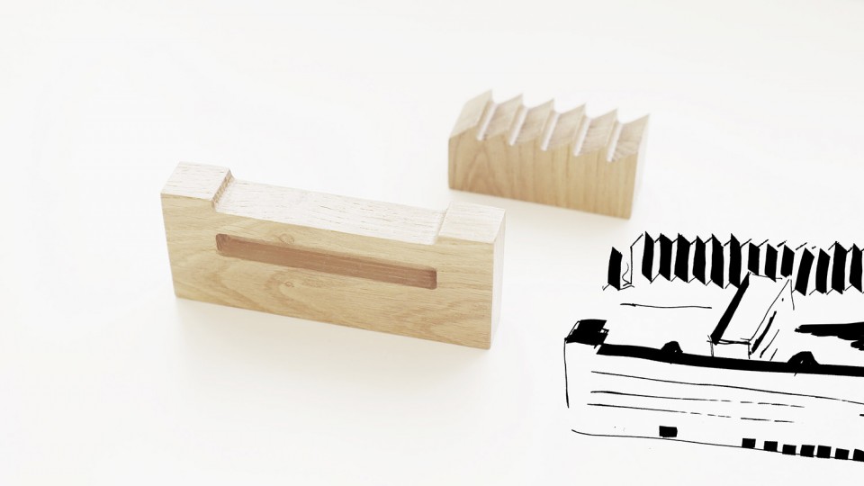 pens/pensils holder and smartphone docking station - Communal House of the Textile Institute I.S.Nikolaev;1929-1930;Moscow, 9, 2nd Donskoy Pr.