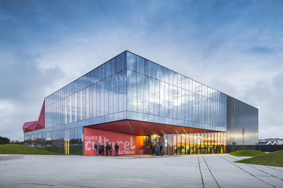 016-culture space in Beaumont-Hague by PERIPHERIQUES Architectes MARIN TROTTIN Architects