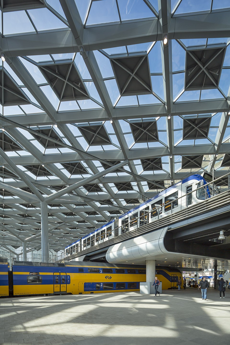 Den Haag Centraal Station by Benthem Crouwel architects, Amsterdam NL 2014
