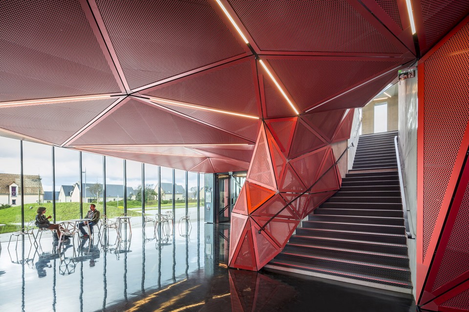 021-culture space in Beaumont-Hague by PERIPHERIQUES Architectes MARIN TROTTIN Architects