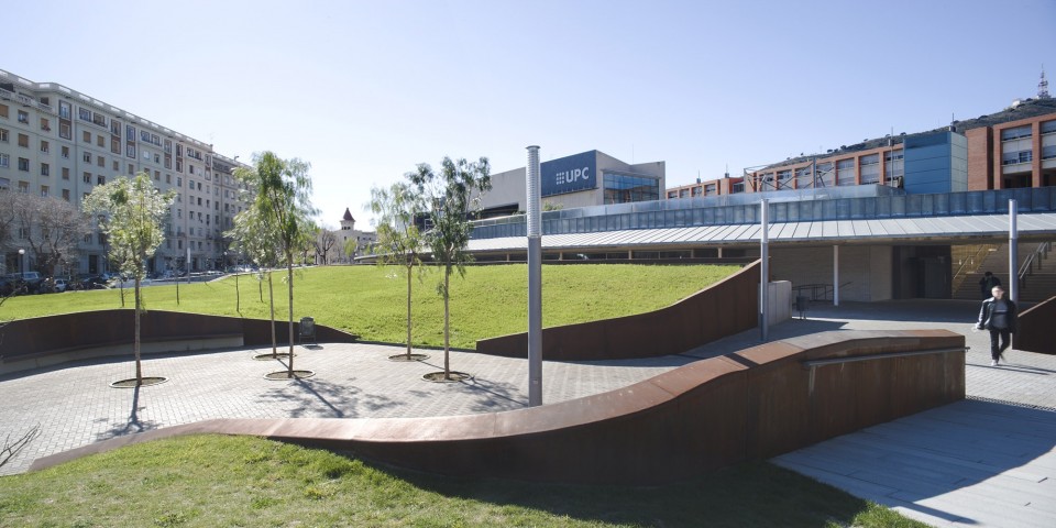 1 Access area of Campus Nord at UPC University by taller 9s arquitectes photo6