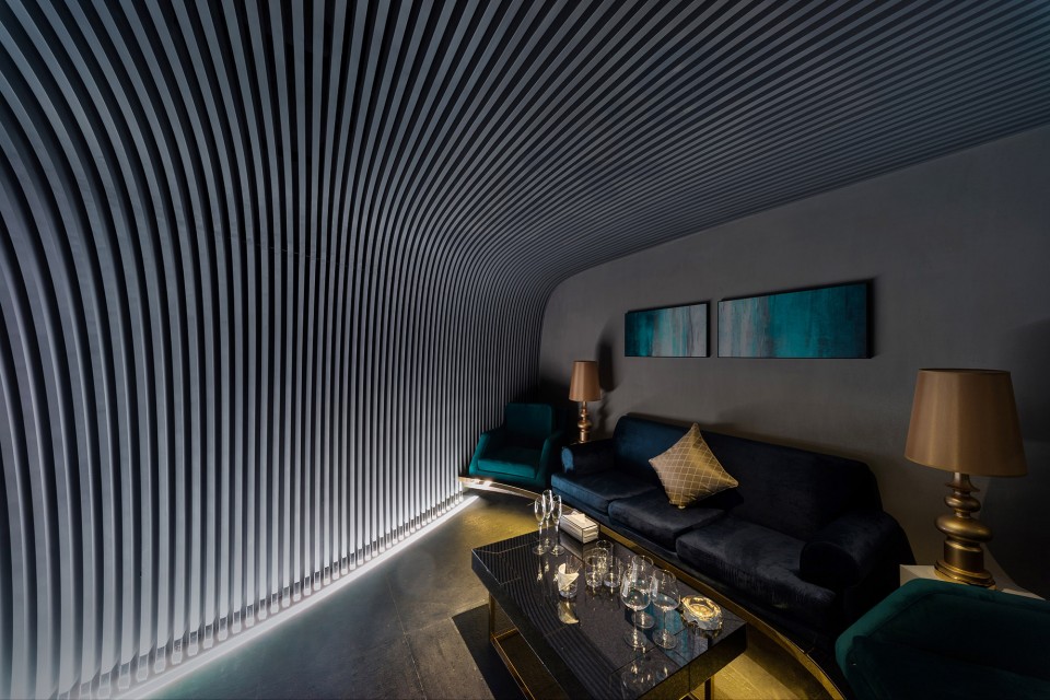 10_5F_Private Room丨包间 V+ Lounge by the West Lake by Studio Waffles and LYCS Architecture