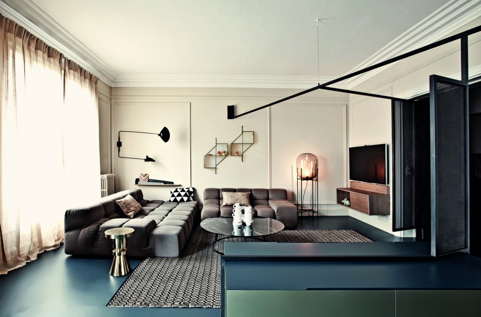 001-FRENCH METAL RACK by UDA architects