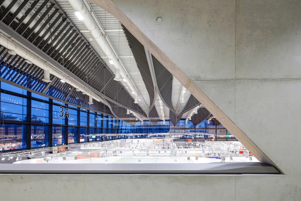 Messehalle 3A, Exhibition Hall 3A , Nuremberg, Zaha Hadid Architects