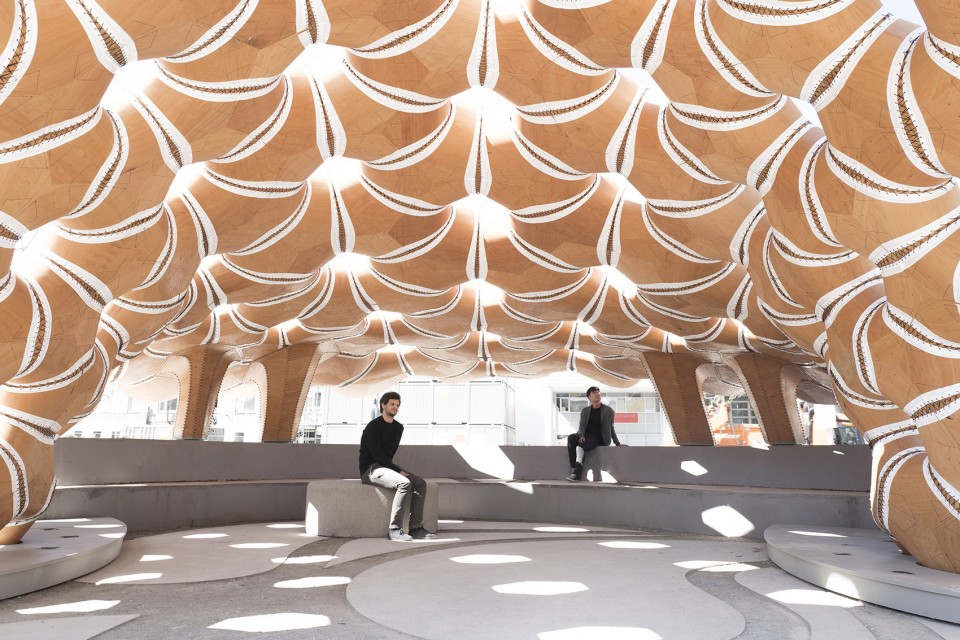 012-ICD ITKE RESEARCH PAVILION 2015-16 by University of Stuttgart