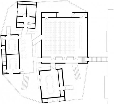 Huaxin Conference Center by Atelier Deshaus