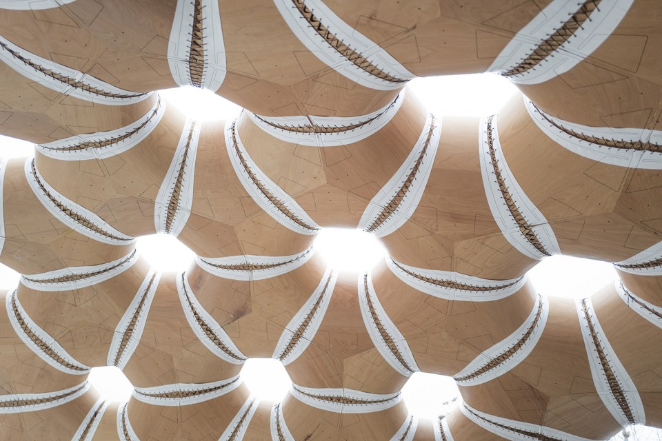 020-ICD ITKE RESEARCH PAVILION 2015-16 by University of Stuttgart