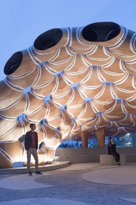 024-ICD ITKE RESEARCH PAVILION 2015-16 by University of Stuttgart