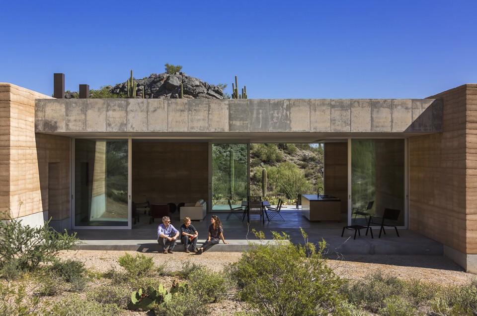 Tucson Mountain Retreat, Tucson, Arizona, DUST, architect/contractor