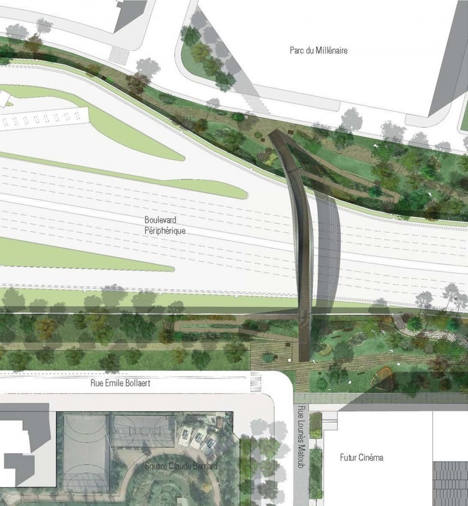 020-The Claude Bernard Overpass by DVVD architects