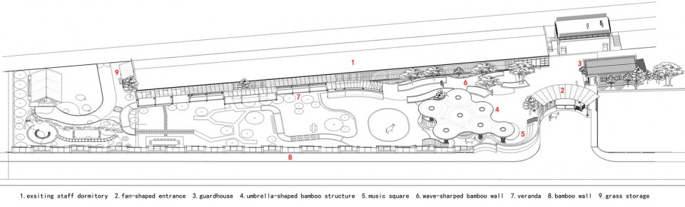 30.整体场景图Bamboo Garden by Atelier REP