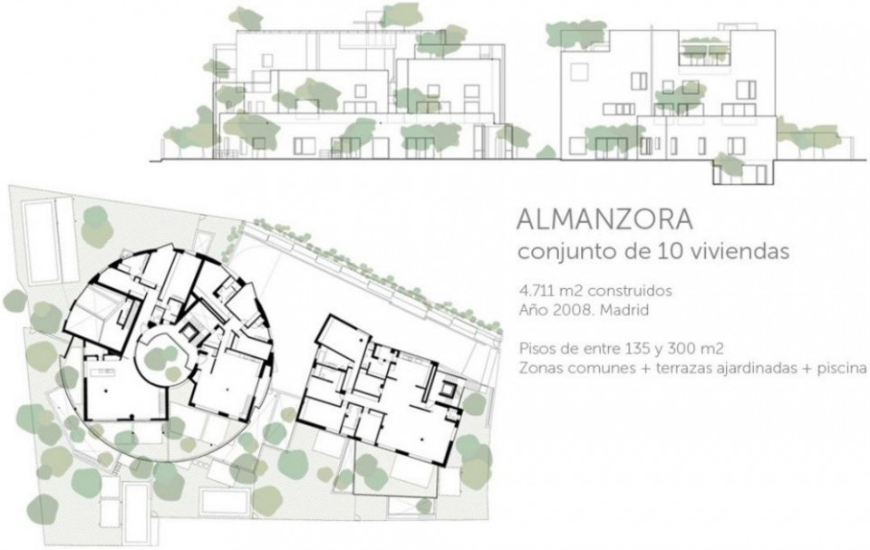 Aravaca exterior drawings