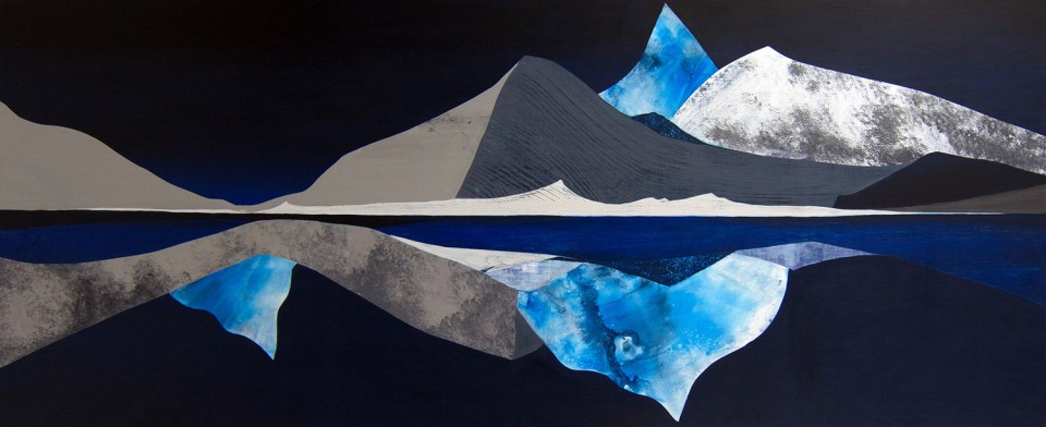 Winkler_icelandicformations_Painting- Dreamy Landscape by Sarah Winkler