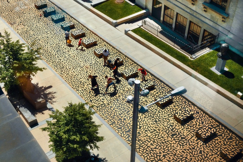 001-DANCE FLOOR by Jean Verville architect at Montreal Museum of Fine Arts