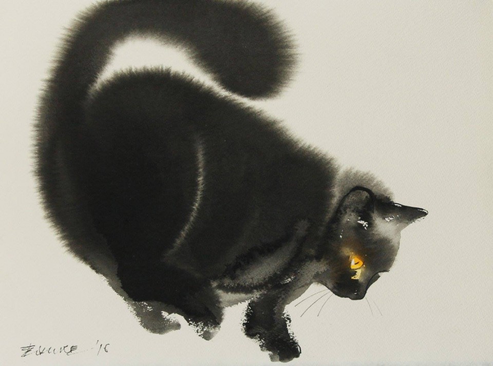 004-ink drawings by Endre Penov&aacute;c