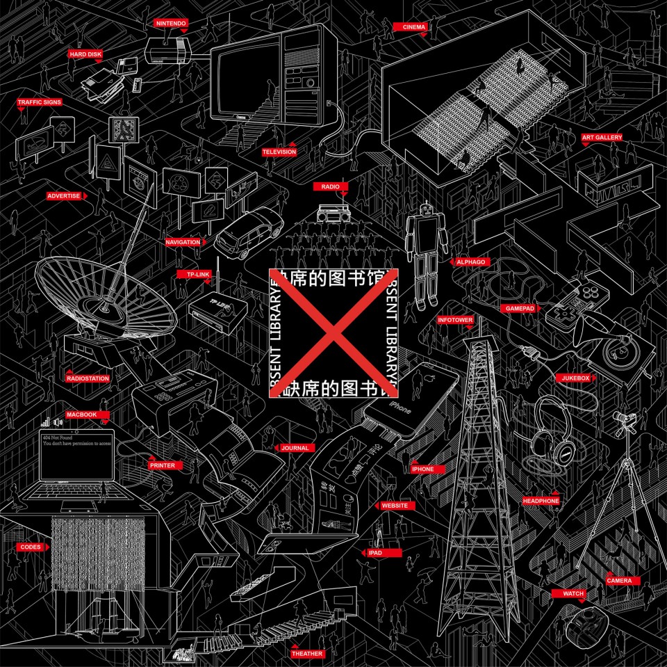缺席图书馆