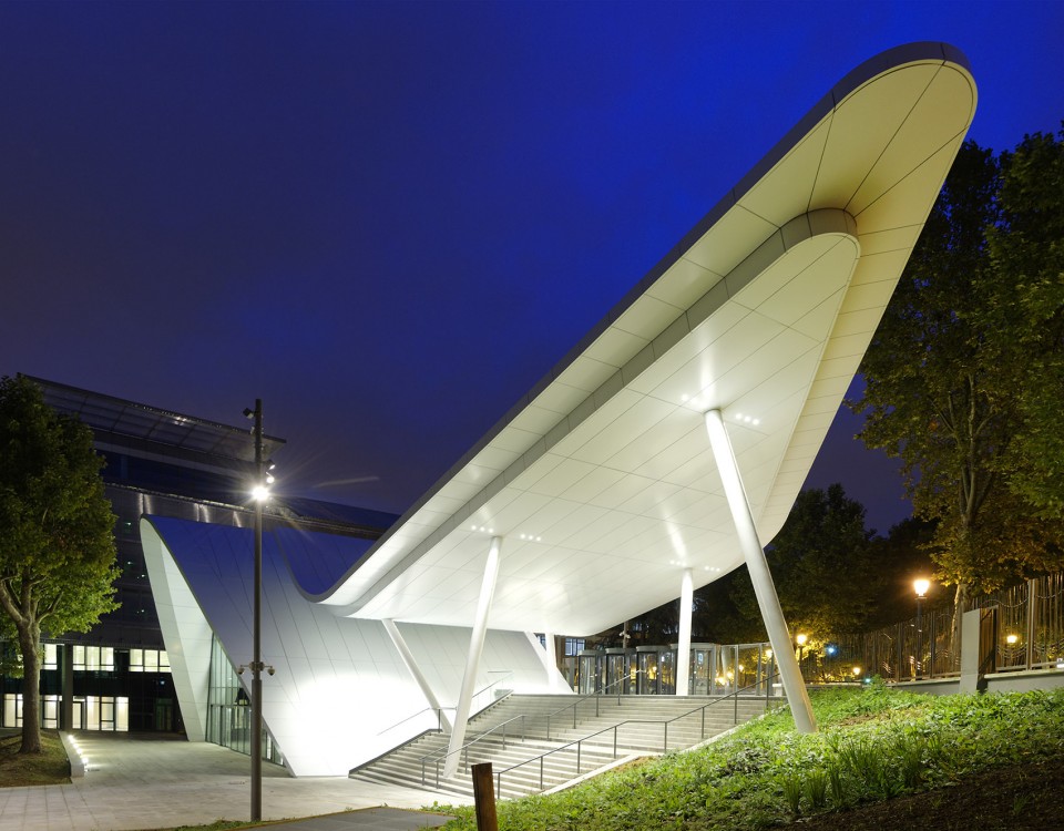Pavillon d'Accueil Eole - Crédit Agricole -Nuit 12, place des Etats-Unis - 92120 Montrouge-Sept.2015