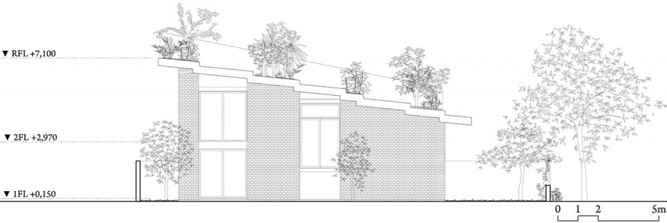 018-A House in Nha Trang by Vo Trong Nghia Architects + ICADA
