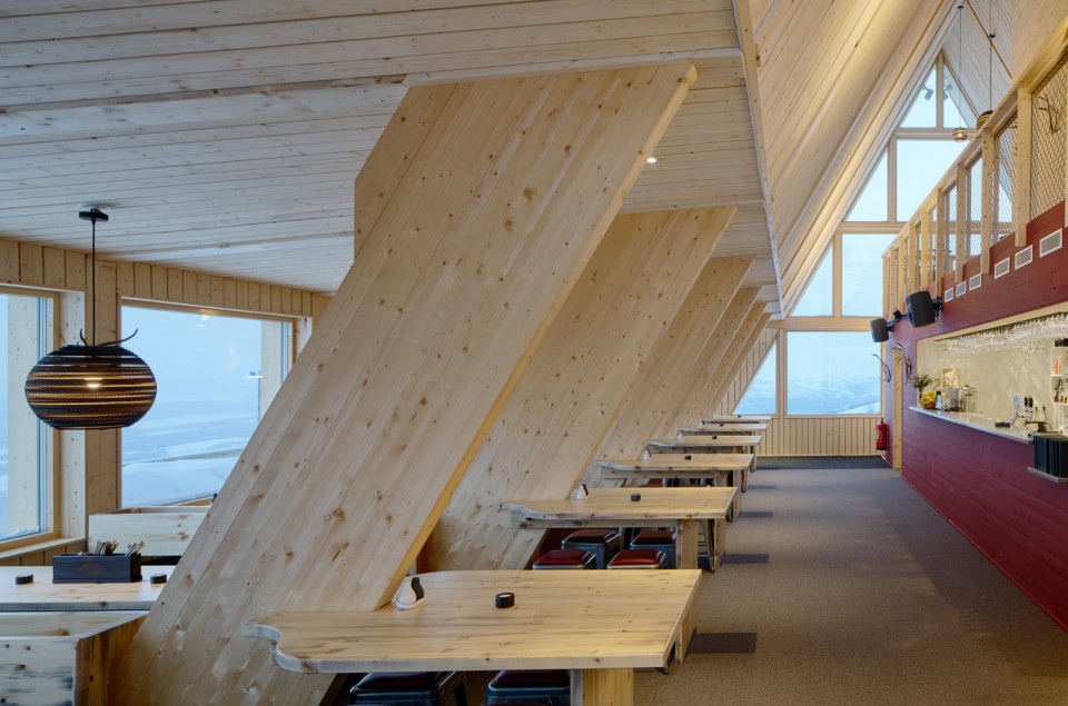 Topprestaurang Bj&ouml;rk Hemavan, Murman Arkitekter