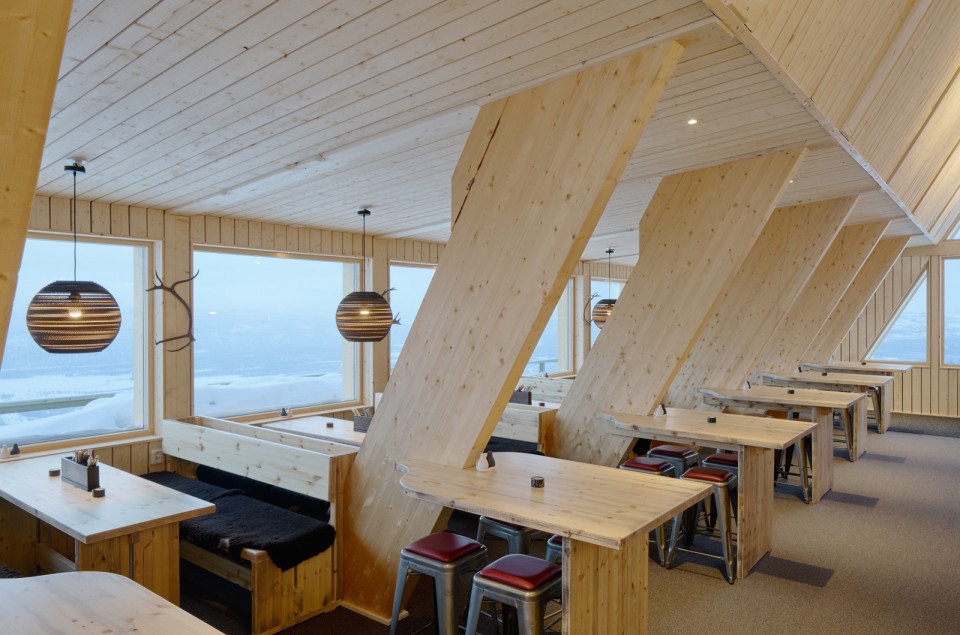 Topprestaurang Bj&ouml;rk Hemavan, Murman Arkitekter