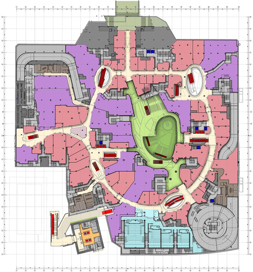G:L3159 Guangzhou, Tianhe Plaza- underground mall1 AR (Archit