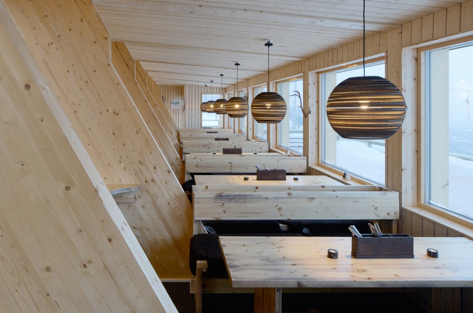 Topprestaurang Bj&ouml;rk Hemavan, Murman Arkitekter