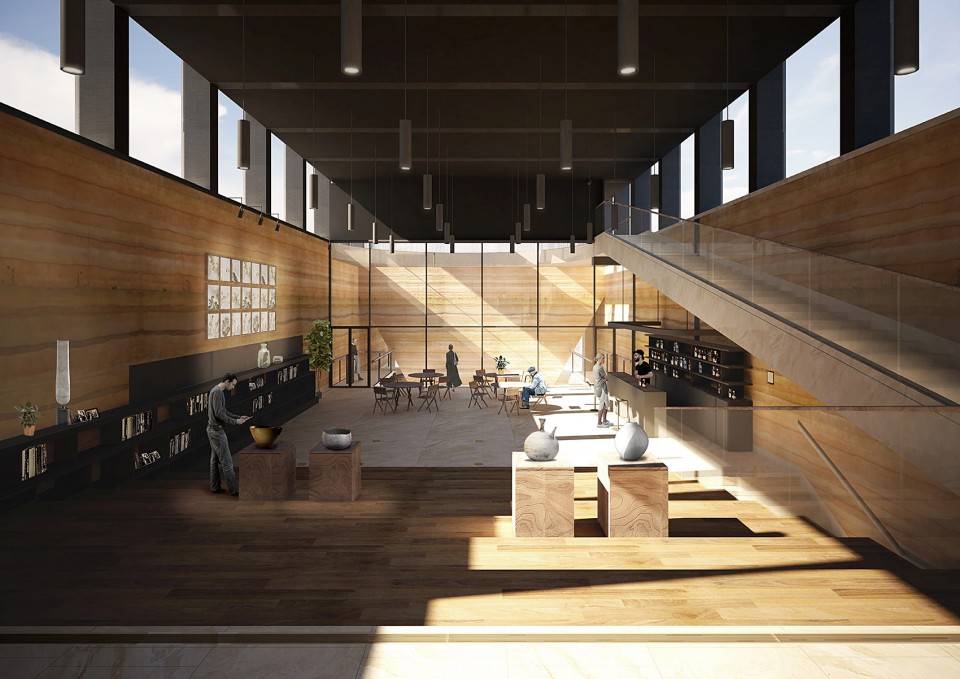Sanbaopeng Art Museum by DL atelier43 临时展厅