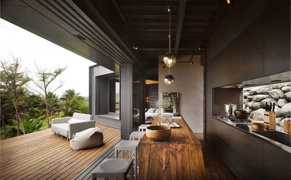 10-L_062155 Panorama-A'tolan House, Taiwan by Creat+Think Design Studio