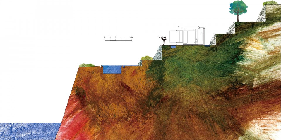 14-G-006-section C-A'tolan House, Taiwan by Creat+Think Design Studio