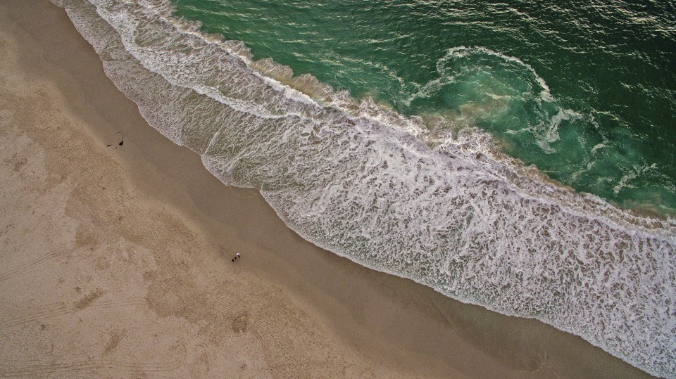 Images shot with a drone.