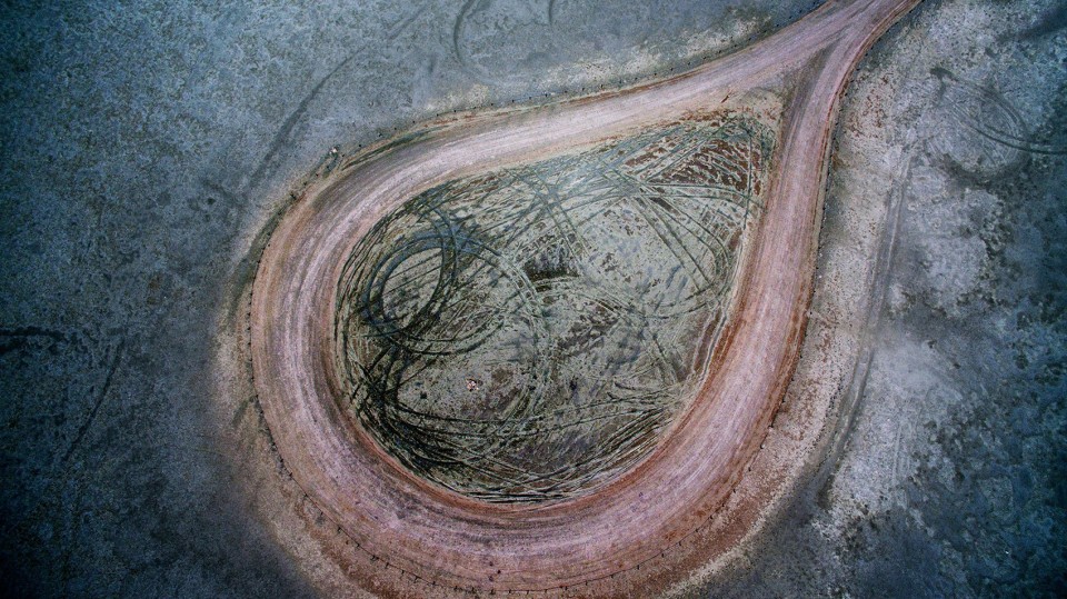 Images shot with a drone.