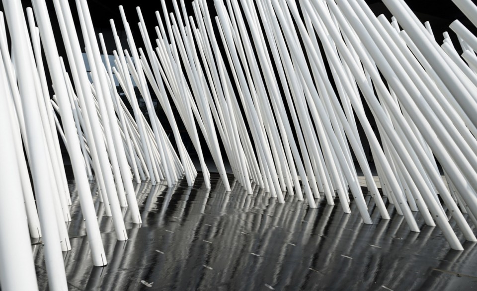 4-Parametric space installation Rippling Wheat by School of Design Nanjing University of the Arts