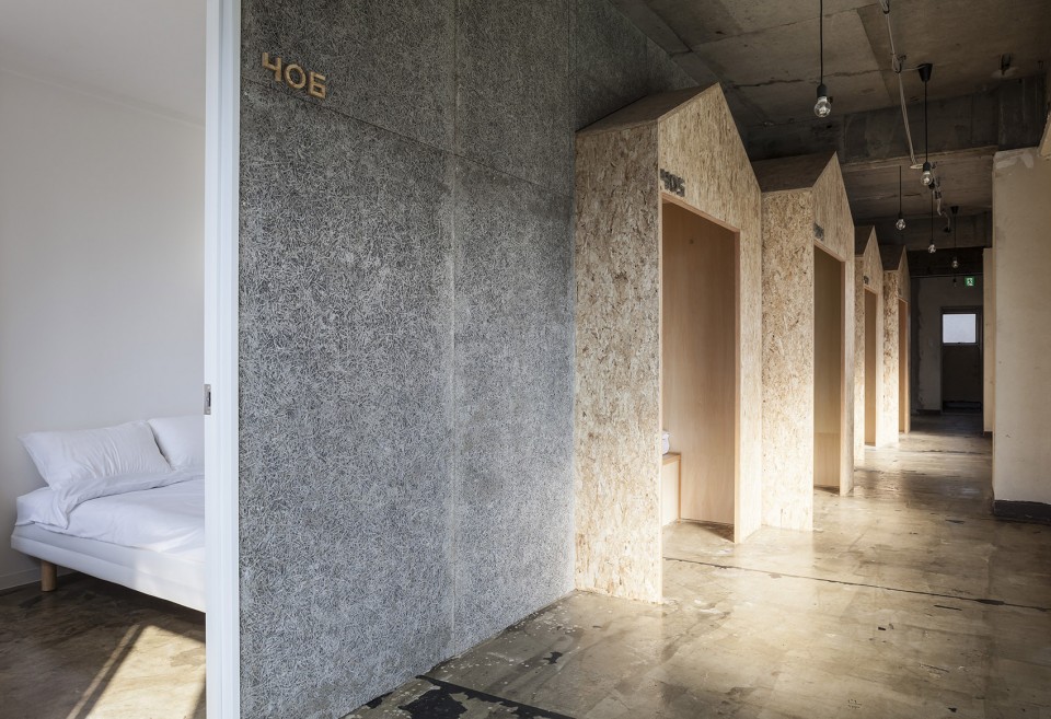 7-Huts Inside Layered History by Aida Atelier