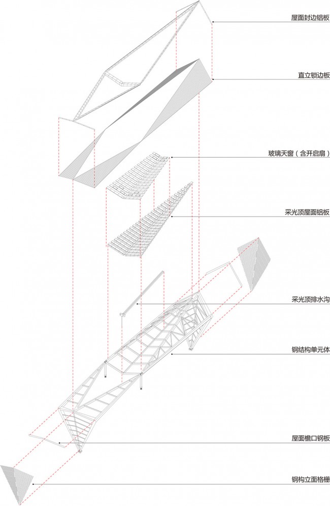 建筑单元体层析