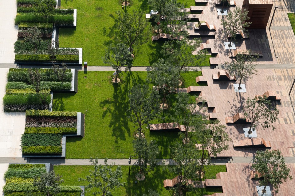 2. Central park Beiqijia Technology Business District by Martha Schwartz Partners