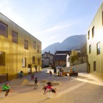 金色幼儿园，瑞士 / Savioz Fabrizzi Architectes